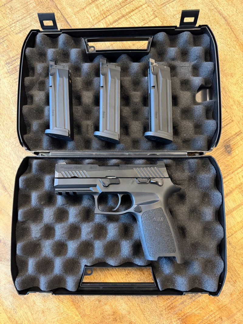 Image 1 for P320 Sig Sauer M18 PROFORCE gas GBB - Black