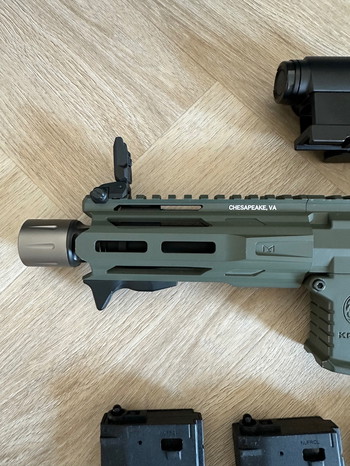 Image 4 for Zeer complete, nieuwe Krytac Trident MK2 PDW-M green