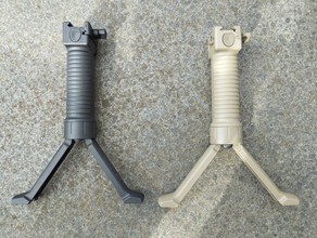 Imagen para 2x grip bipod zwart & tan