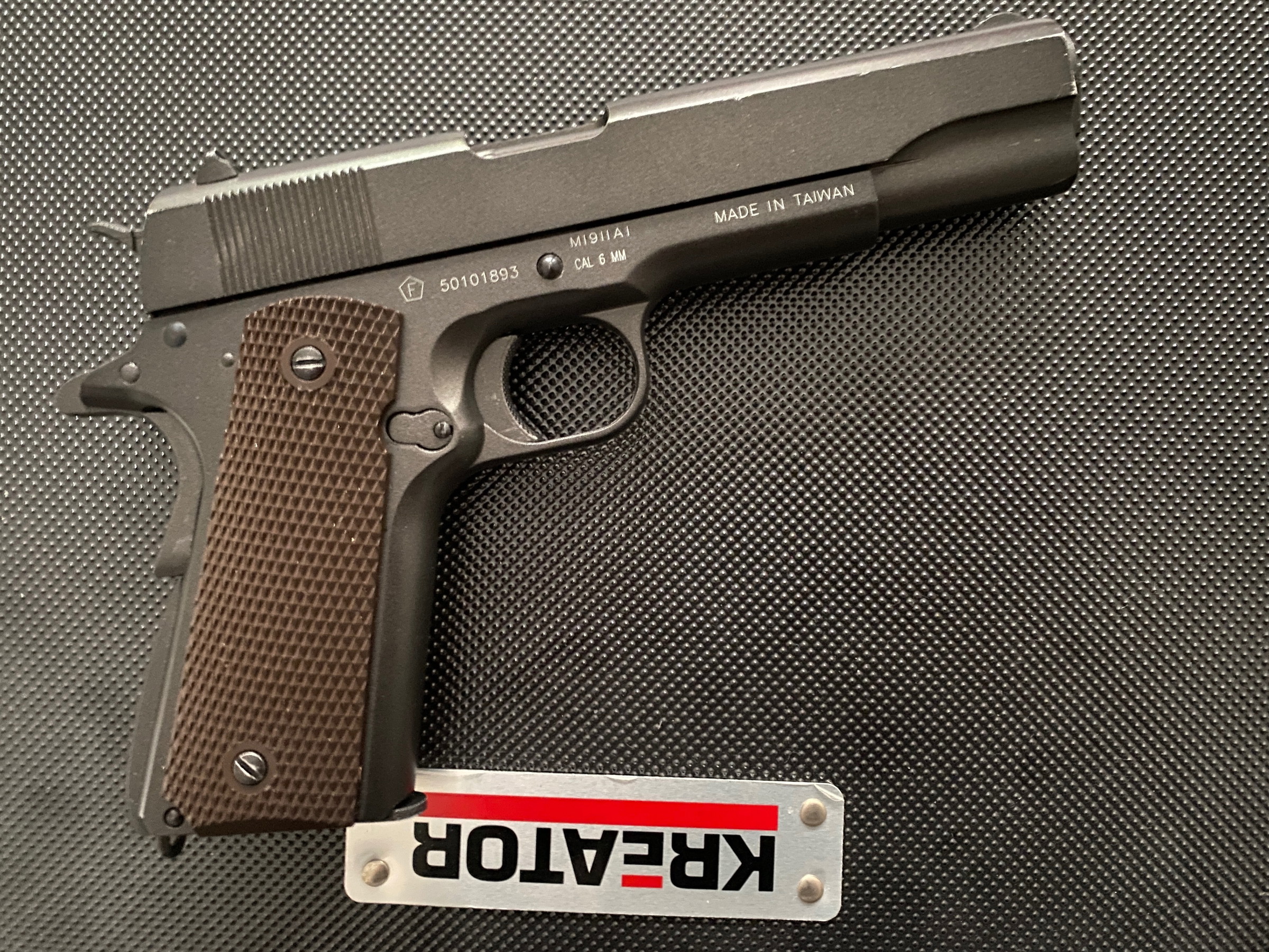 COLT 100th Anniversary M1911 A1 CO2 GBB Airsoft Pistol – Full Metal By KWC