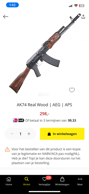 Image 2 for Ak-47 van aps (aeg)
