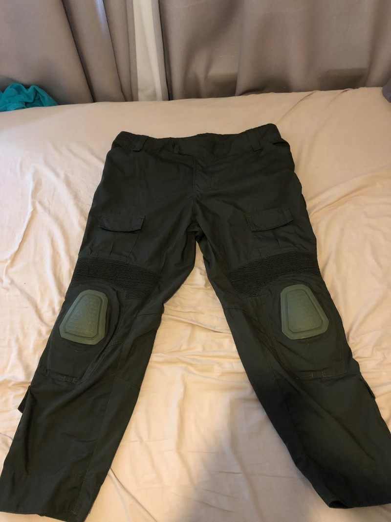 Afbeelding 1 van Gloed Nieuwe XXL Invadergear Broek groen NOOIT GEDRAGEN