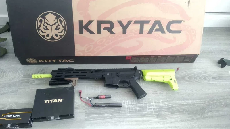 Imagen 1 de Krytac Trident MK2 CRB-M Carbine (AEG) + Mosfet Gate Titan V2 Advanced Set