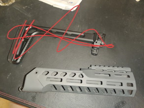 Image pour MCX 10.5 handguard grey