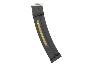Imagen 2 de 5x 130 BBs Mid-Cap Magazine for MP5 AEG - Black - Cyma