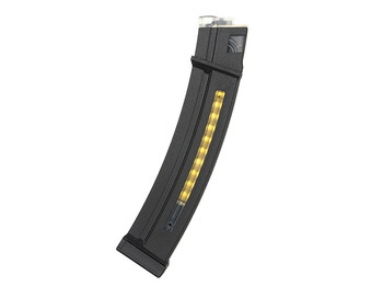 Imagen 4 de 5x 130 BBs Mid-Cap Magazine for MP5 AEG - Black - Cyma