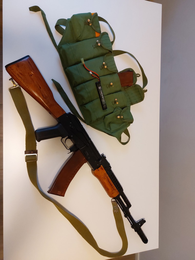 Image 1 pour Cyma AK74 met Perun, Flathop. Heeft Hop-up problemen.