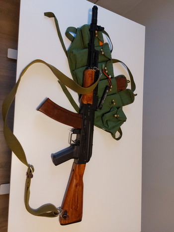 Afbeelding 2 van Cyma AK74 met Perun, Flathop. Heeft Hop-up problemen.