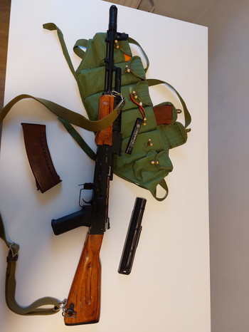 Bild 3 für Cyma AK74 met Perun, Flathop. Heeft Hop-up problemen.