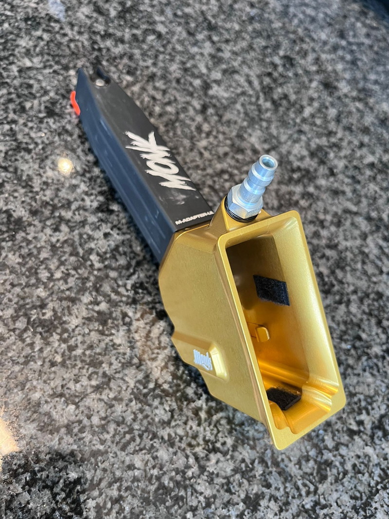 Afbeelding 1 van Monk Customs M-Adapter Hi-Capa (Anodised Gold) - Nieuwstaat!