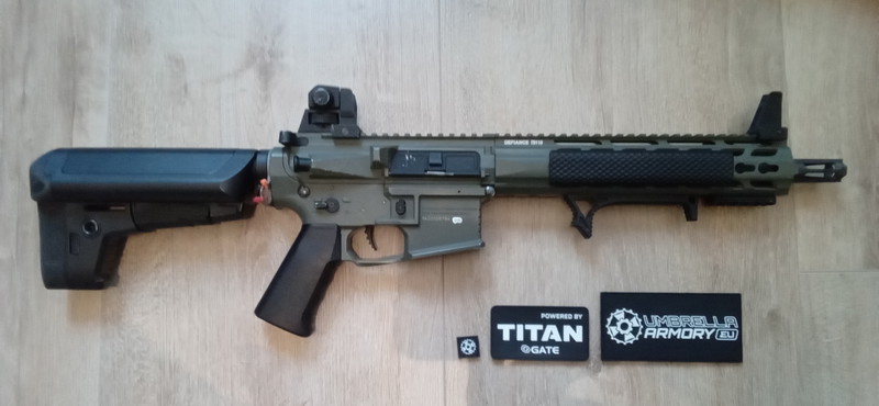 Image 1 pour GERESERVEERD - Krytac CRB - upgrades: Umbrella Armory hop-up, Titan Gate Advance, PDI barrel
