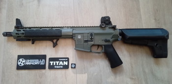 Image 2 pour GERESERVEERD - Krytac CRB - upgrades: Umbrella Armory hop-up, Titan Gate Advance, PDI barrel