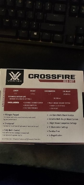 Image 4 for Vortex Crossfire Red Dot 