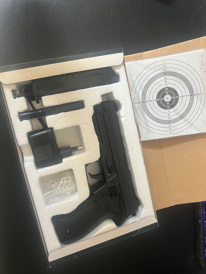 Bild 1 für Softair Pistole AEP CM P226 vollautomatisch/halbautomatisch