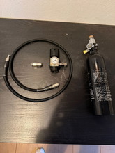 Afbeelding van HPA fles + regulator + slang