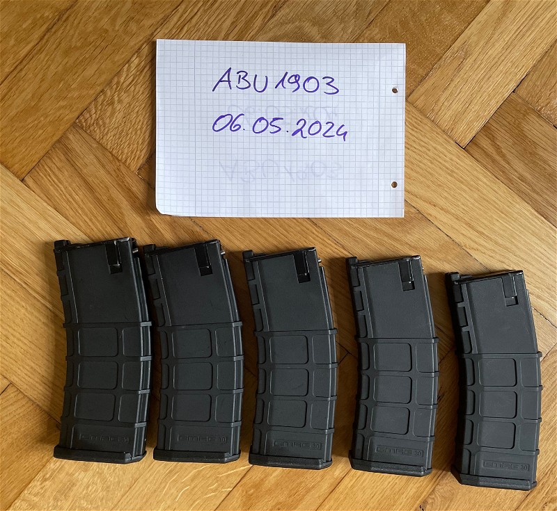 Image 1 for 5x GHK GBB M4/MK18 MAGAZINES