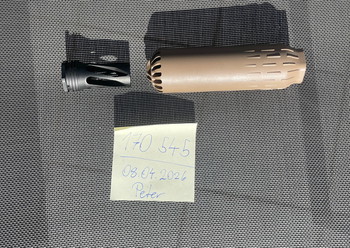 Image 2 for Angry Gun Flow 556k Suppressor Cerakote FDE