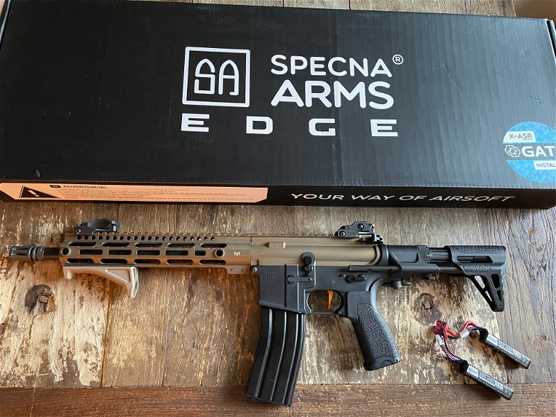 Afbeelding 1 van Specna Arms Edge E20 PDW Bronze met upgrades en toebehoren
