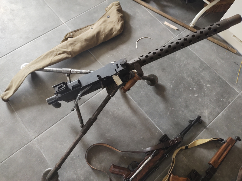 Imagen 1 de EVIKE M1919 30Cal. Machine Gun met extras