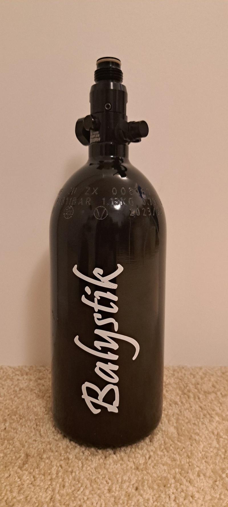 Image 1 for Balystik 0.8L 3000psi HPA tank