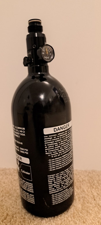 Image 2 for Balystik 0.8L 3000psi HPA tank
