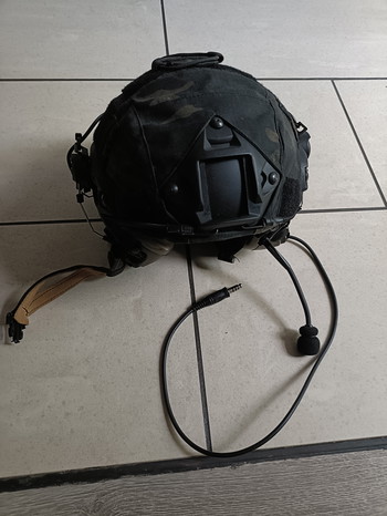 Afbeelding 2 van Tactical helm met toebehoren