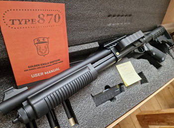 Image 2 for Golden Eagle Tactical Shotgun/Shellholder incl. 6 Shells