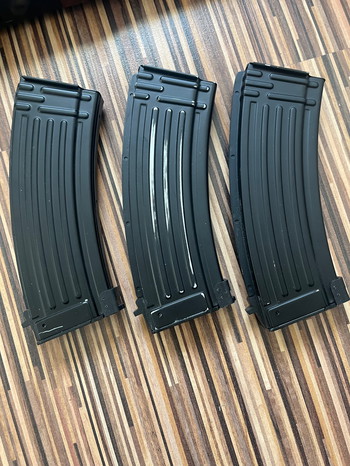 Image 4 pour APS AK-74 Vollmetall Echtholz BlowBack S-AEG 6mm BB schwarz - Used Look Edition