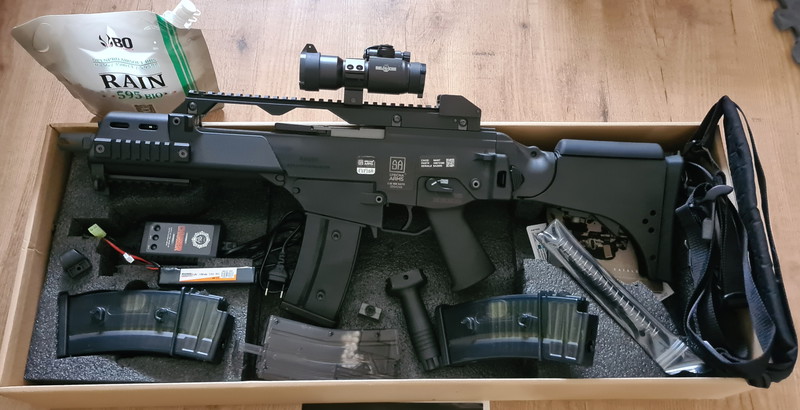 Imagen 1 de Réplique G36 SA-G12V Blowback Noir Specna Arms AEG + accessoires et habillements