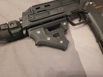 Image 2 for Custom Angled Front Grip | PETG met Carbon Fiber | Diverse Kleuren en materialen