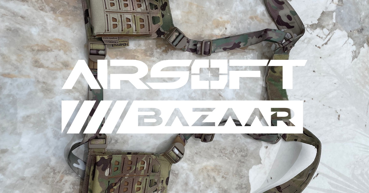 Split Rig Multi Cam Split Chest Rig Multicam - Airsoft Bazaar