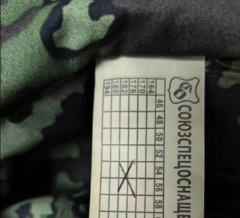 Image 3 for SSO/SPOSN Partizan-M inside out uniform