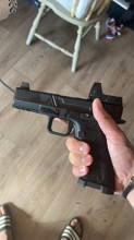 Afbeelding van Red Wolf Airsoft Agency Arms EXA EU-Series GBB Pistol