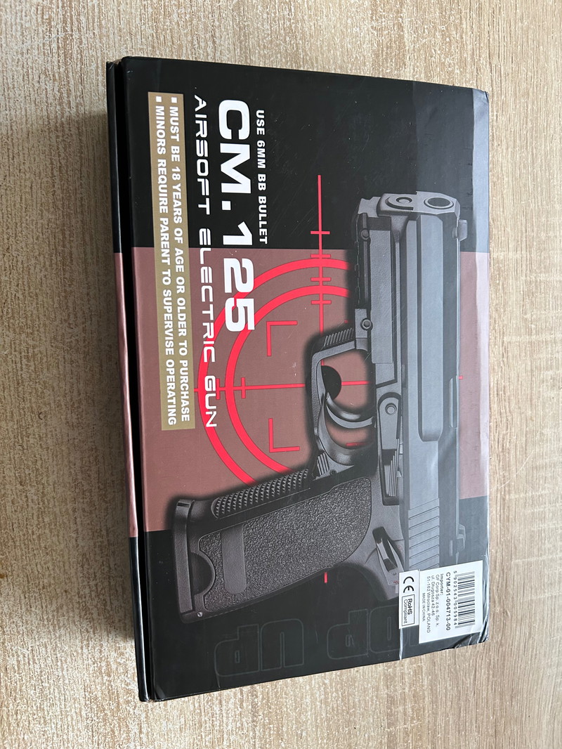 Image 1 for CYMA usp .125 Full auto + Semi