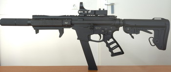 Imagen 2 de TWS 9mm SBR GBB - BLACK