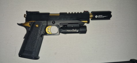 Afbeelding van Tokyo Marui Hi-Capa Gold Match + Dye i4 Full face mask