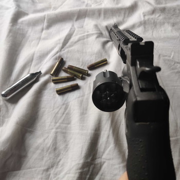 Image 2 for Dan wesson 8'' revolver co2, steel bb