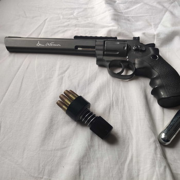 Image 4 for Dan wesson 8'' revolver co2, steel bb