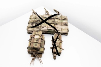 Image 2 pour Warrior Assault Multicam m4 quick pouch + pistol pouch