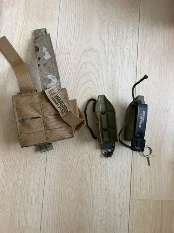 Image 4 for Strataim Epsilon BB grenade 2 stuks - Deadly Customs Kydex grenade pouches + Warrior Assault Grenade pouch
