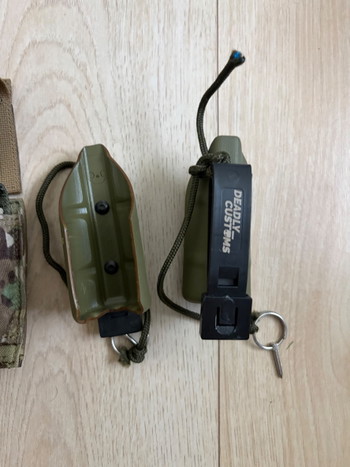 Image 5 for Strataim Epsilon BB grenade 2 stuks - Deadly Customs Kydex grenade pouches + Warrior Assault Grenade pouch