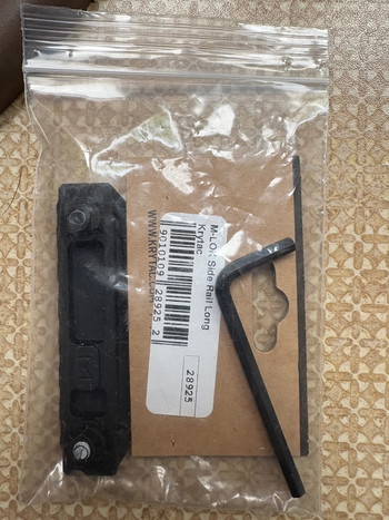 Image 2 for M-lok side rail van krytac