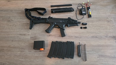 Image pour ASG Scorpion evo atek+upgrades+accessoires