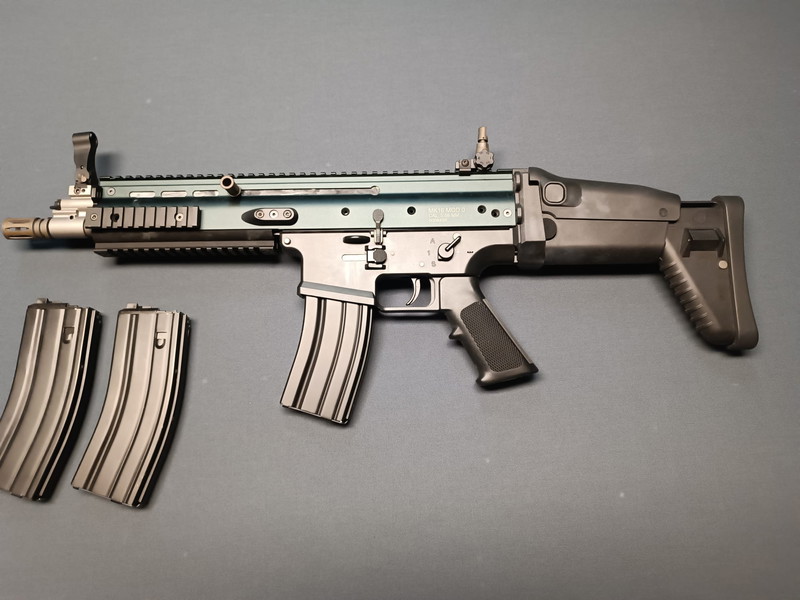 Image 1 pour Wei-ETech Socom-L Vollmetall AWSS Open-Bolt Gas-Blow-Back 6mm BB schwarz