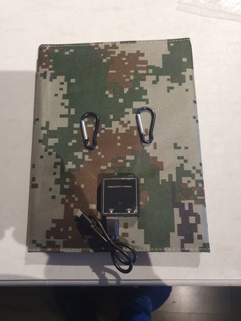 Image 2 pour Mobiel Zonnepaneel 150W met USB | Camouflage