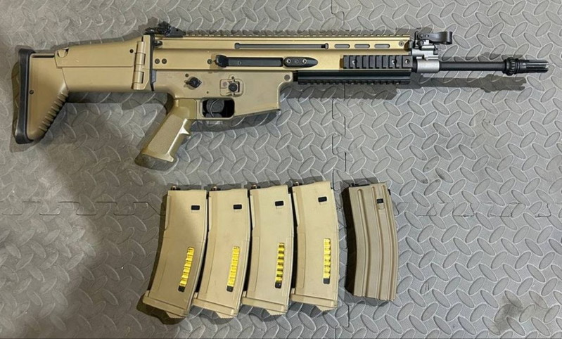 Image 1 for Scar L - Tokyo Marui Recoil Shock + 5 Mags