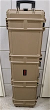 Afbeelding van Nuprol XL Hard Gun Case (Tan) met ShadowFoam Inserts
