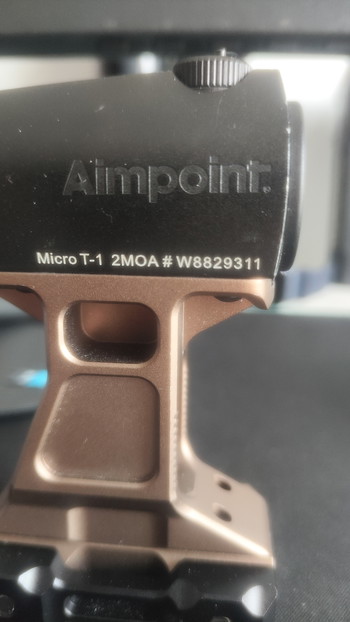 Image 4 for T-1 red dot with raiser