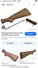 Image for CAM870 APS stock&handguard HOUT!