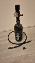 Afbeelding van Balystik HPA set compleet US spec (tank, regulator, slang)